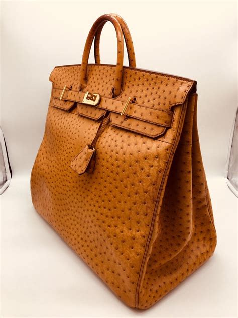 diamond hermes hac 50 ostrich bag price|ostrich birkin handbags.